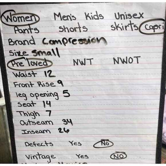 Under Armour Womens Compression Leggings Small HeatGear Lavender Purple - Picture 6 of 6